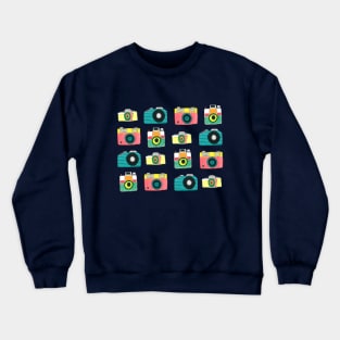 Bunch of cameras Crewneck Sweatshirt